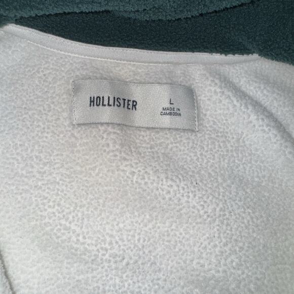 Hollister Men’s M Jacket Fleece Pullover Half-Zip Fall Cool Weather Cozy Soft - Picture 6 of 9